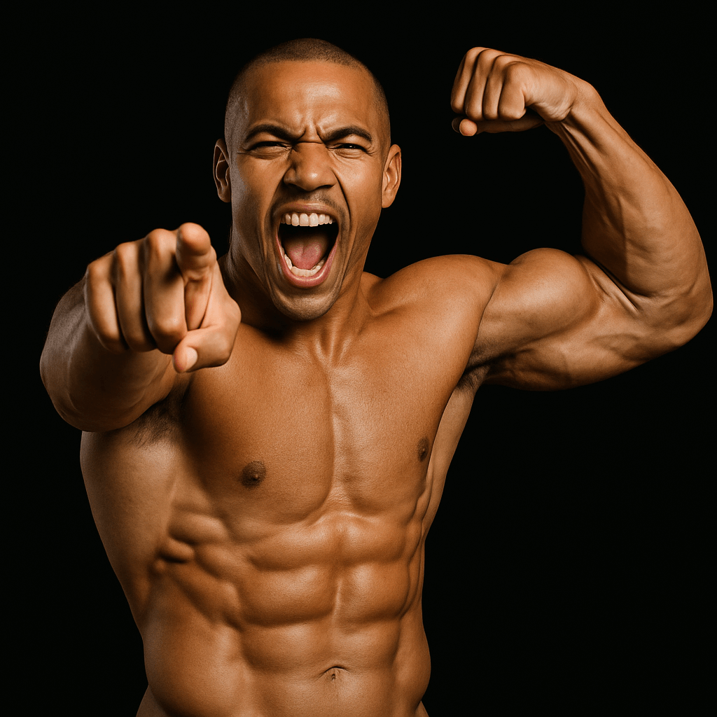Athlete cheering for reader to use the athlete mentality